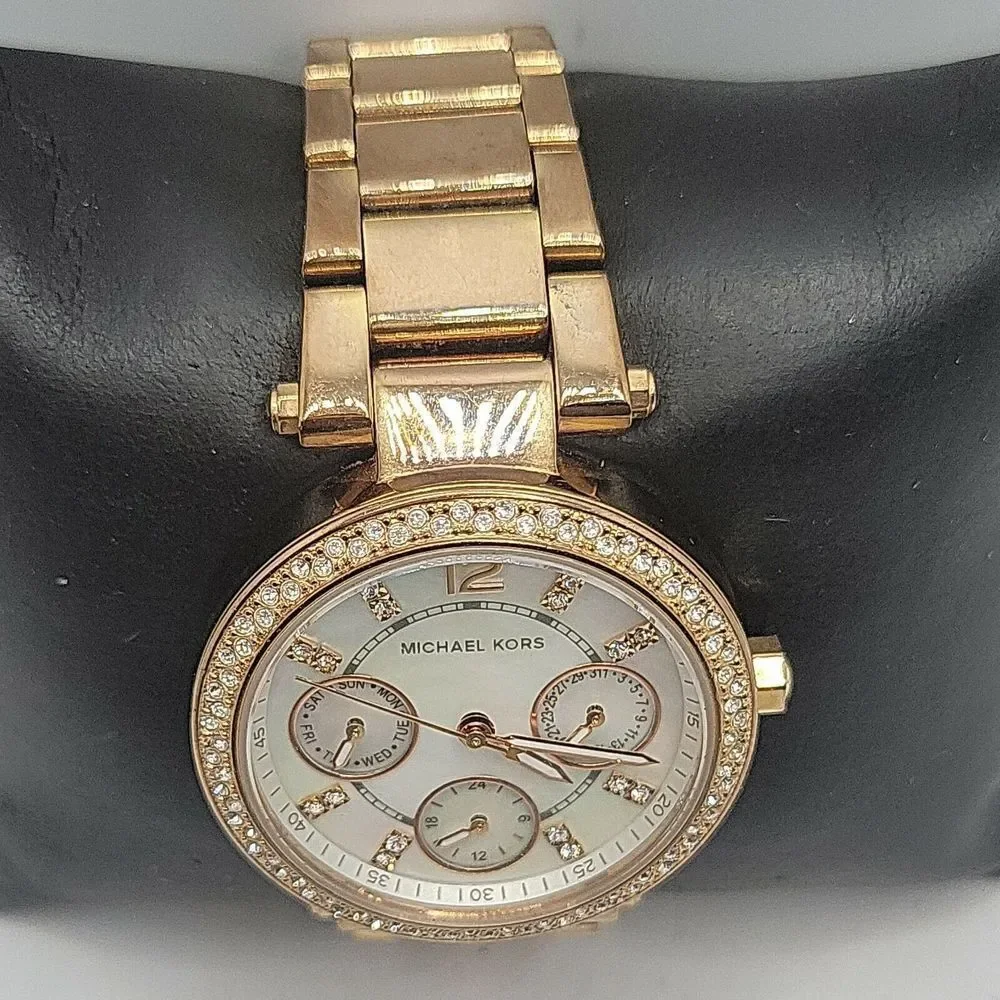 Michael Kors Parker MK5616 Women's StainlessSteel Analog Quartz Dial Watch BC823